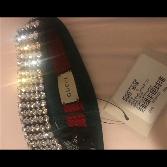 COPY - Gucci
Crystal Embellished Web Headband - Picture 4 of 6